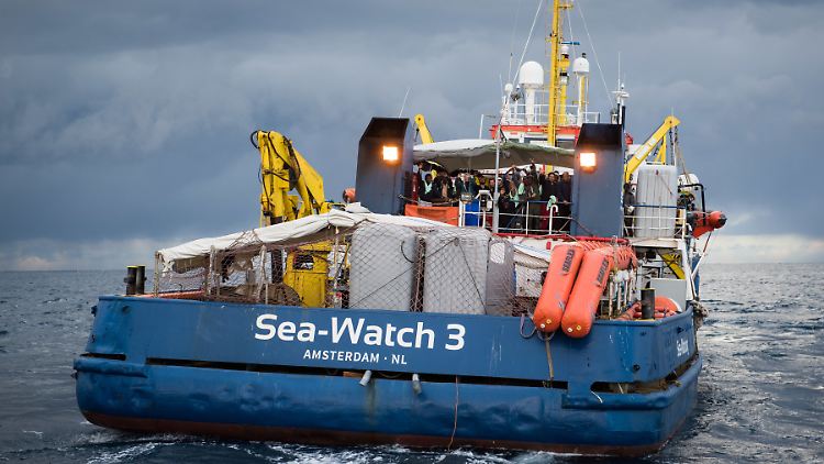 Die "Sea-Watch 3" ist nicht länger beschlagnahmt. 