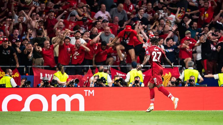 Divock Origi ließ die Liverpool-Fans nach einer Phase des Zitterns jubeln: Der Joker erzielte das 2:0 über die Tottenham Hotspur und entschied so das Finale der Champions League 2019.
