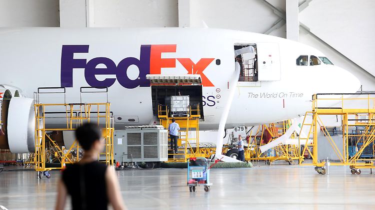 Exponierte Geschäfte in der Volksrepublik: Fedex könnte im Huawei-Streit zur Zielscheibe werden.