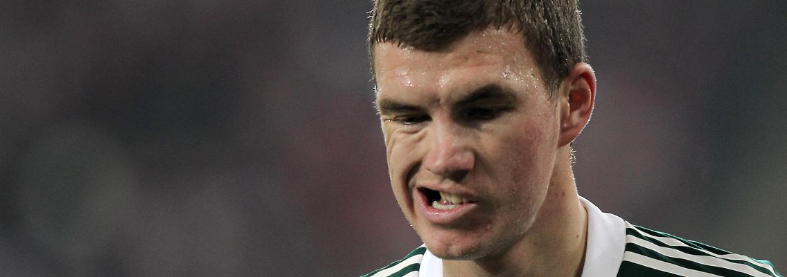 Aber so was von wechselwillig: Edin Dzeko.