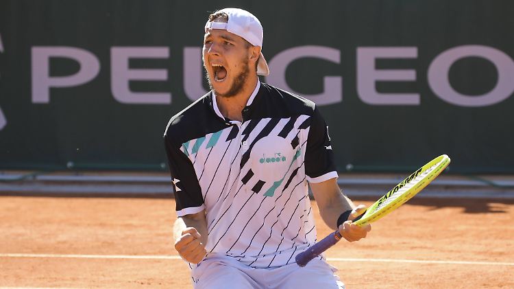 Jan-Lennard Struff steht zum ersten Mal im Achtelfinale eines Grand-Slam-Turniers.