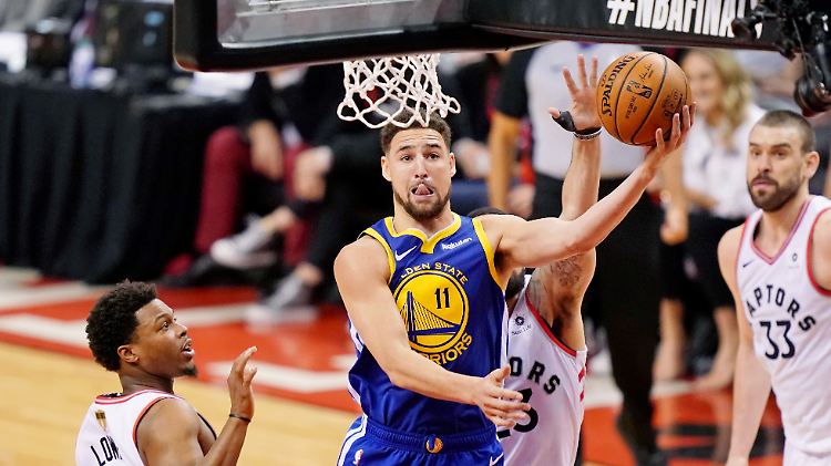 Mit Präzision zum Erfolg: Klay Thompson von den Golden State Warriors.