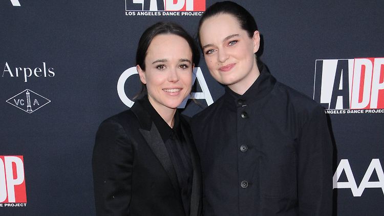 Seit zwei Jahren sind Ellen Page (l.) und die sieben Jahre jüngere Emma Portner ein Paar. 