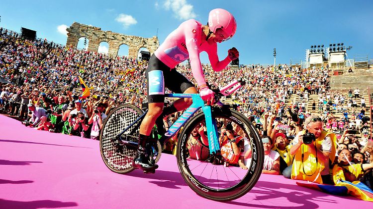 Sensationssieger beim Giro: Richard Carapaz.