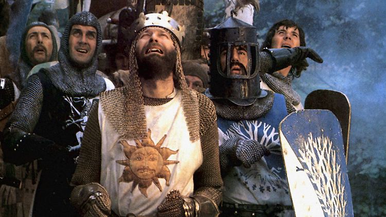 "Die Ritter der Kokosnuss" - einer der Monty-Python-Kultfilme.
