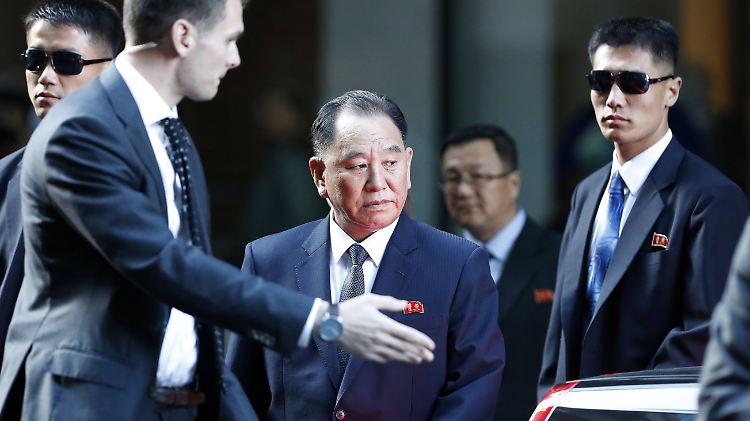 Kim Yong Chol bei einem Besuch in New York im vergangenen Jahr.