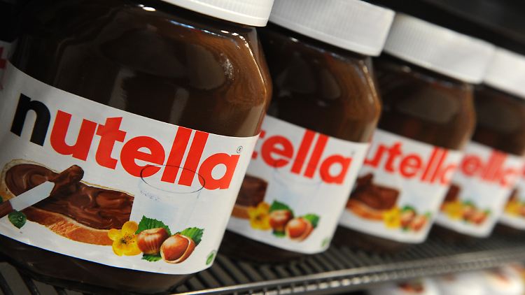 Mehr als eine halbe Million Nutella-Gläser werden pro Tag in Nordfrankreich produziert.
