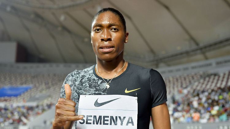 Caster Semenya darf bei der WM nicht über 800 Meter starten. 