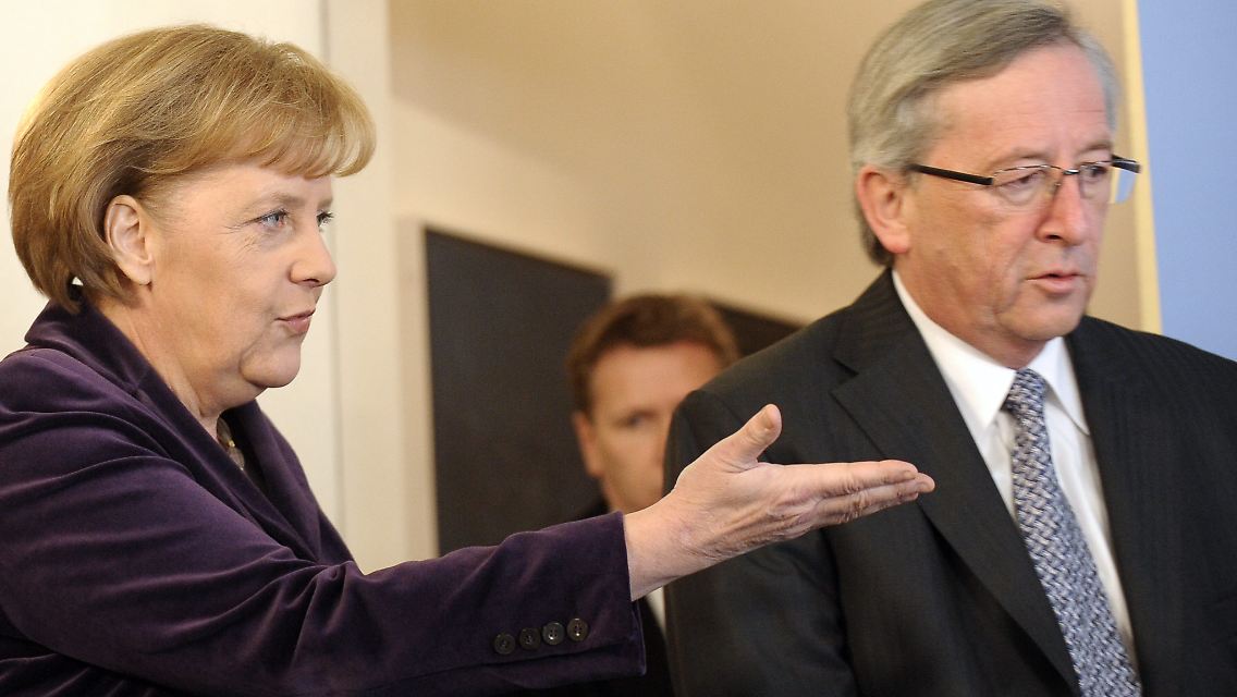 Jean-Claude Juncker ist sauer auf Angela Merkel.