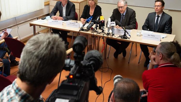 Die hessischen Ermittler informierten gestern Abend über ihre Erkenntnisse.