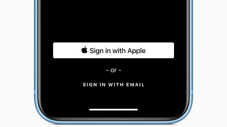 Am ersten Juli startet "Mit Apple anmelden".