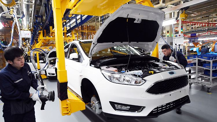 Der Absatz von Ford in China brach 2018 um 54 Prozent ein.
