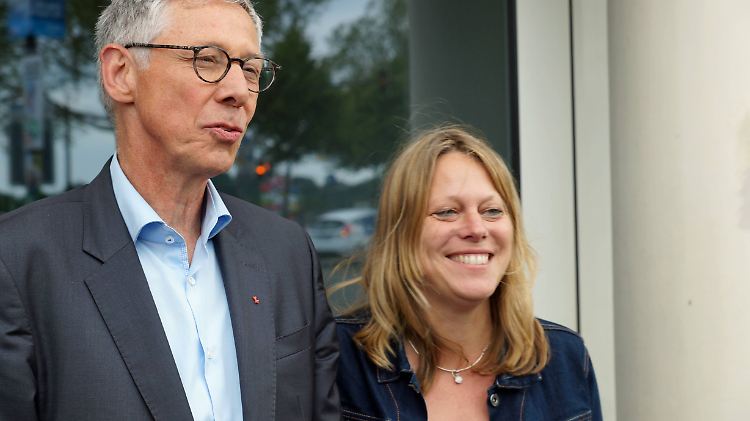 Die grüne Spitzenkandidatin Maike Schaefer könnte sich für Bremen eine Koalition mit dem bisherigen SPD-Bürgermeister Carsten Sieling und den Linken vorstellen.