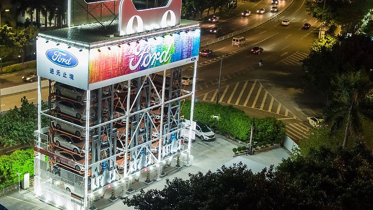 Zukunftsmusik? In China lassen sich Autos schon am Automaten ziehen.