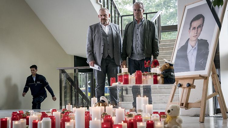 Gedenkort in der Dienststelle: Ein Kollege von Freddy Schenk und Max Ballauf wurde getötet.