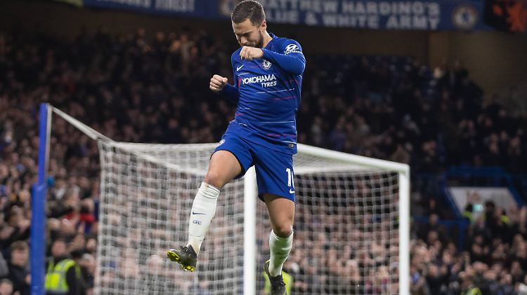 Eden Hazard jubelte im Europaliga-Finale noch für Chelsea, jetzt soll er Real Madrid in eine neue Ära der "Galaktischen" führen.