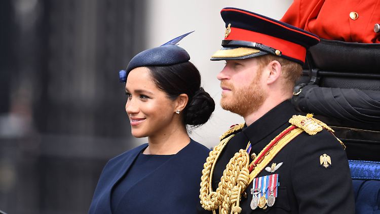 Sind sonst für ihren liebevollen Umgang miteinander bekannt: Meghan und Harry.
