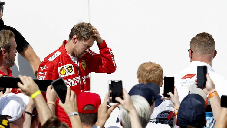 Schnellster, aber dennoch besiegt: Sebastian Vettel.