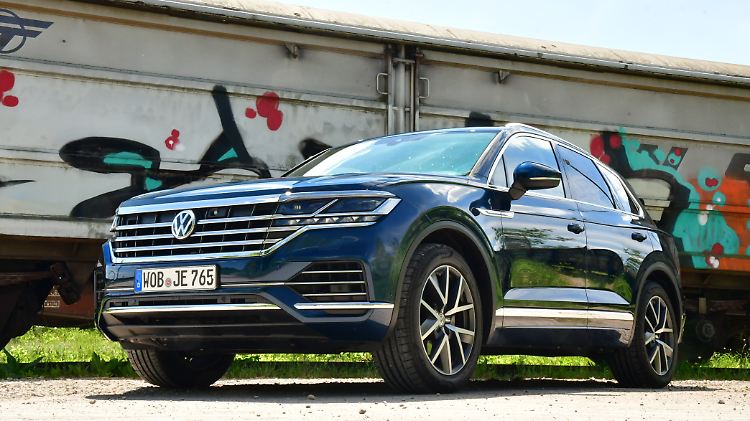 Auch beim Touareg setzt VW klar auf Kante. Und das sieht gut aus.