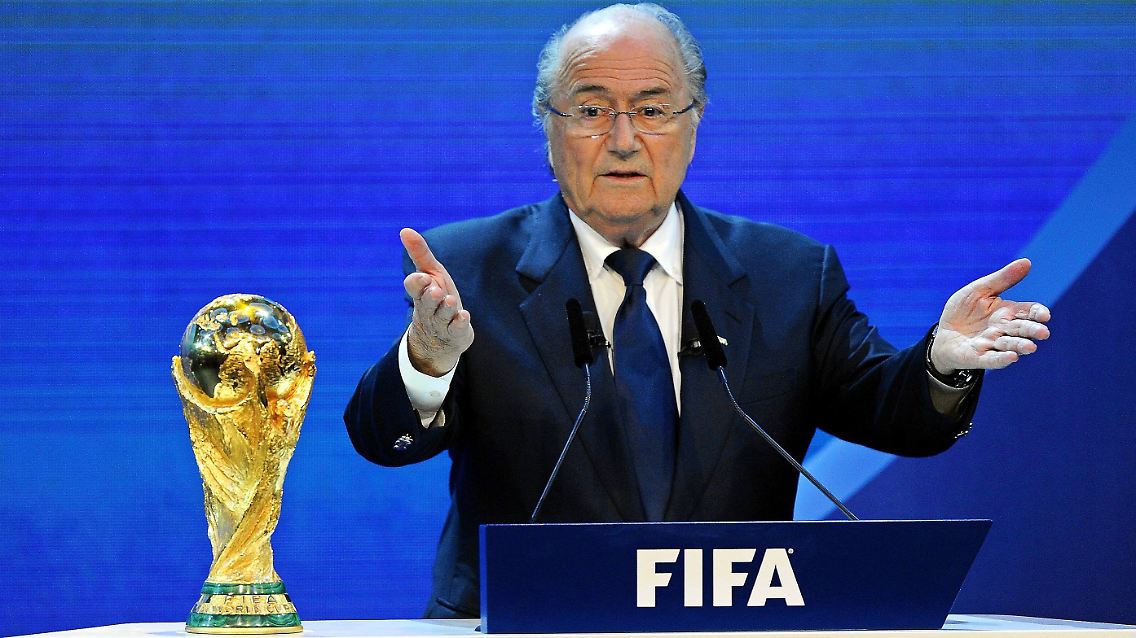 "Wenn der Fifa-Präsident dauernd infrage gestellt wird, ist das nicht erfreulich": Joseph Blatter.
