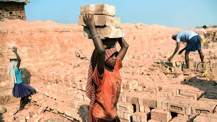 Auch in Indien ist Kinderarbeit weit verbreitet.