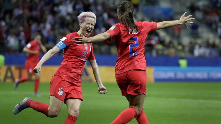 Die pure Freude bei den US-Frauen war im Fernsehen nicht live mitzuerleben.