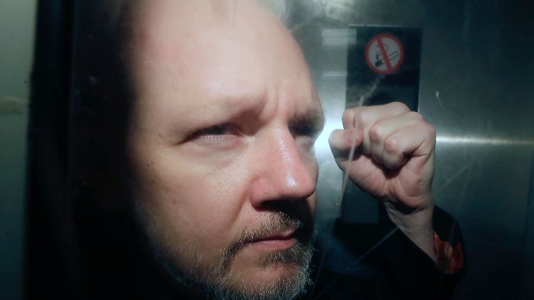 Der Enthüllungsjournalist Julian Assange hatte 2010 geheime Dokumente veröffentlicht.