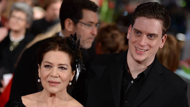 Standen sich äußerst nahe: Hannelore Elsner und ihr Sohn Dominik Elstner.