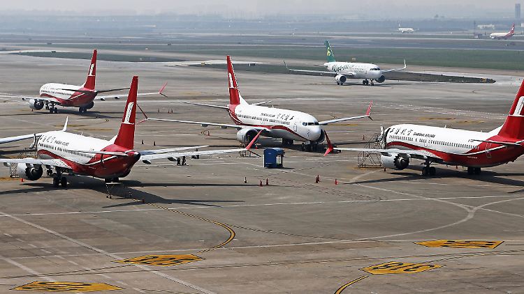 Vor allem chinesische Airlines setzen auf Boeing-Modelle wie hier die 737 Max 8.