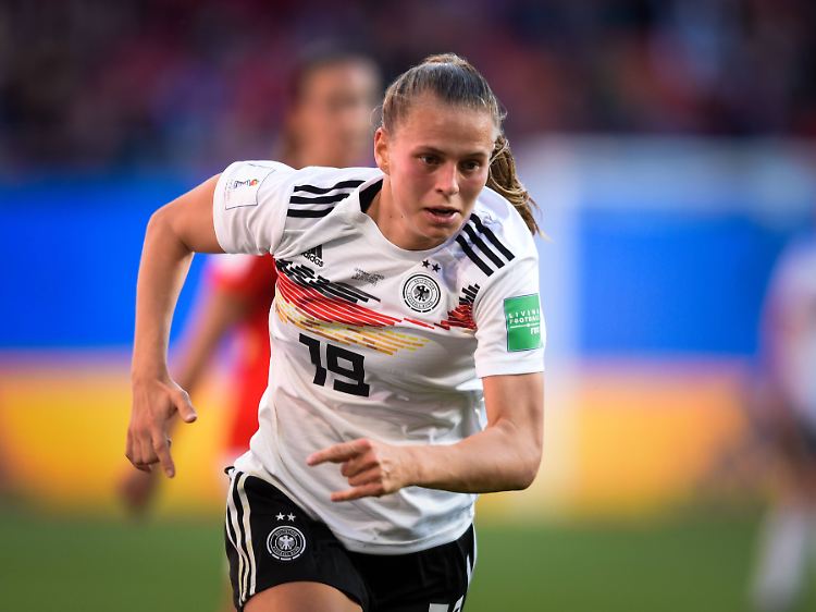 Klara Bühl ist die Gewinnerin des zweiten Vorrundenspiels des DFB-Teams.