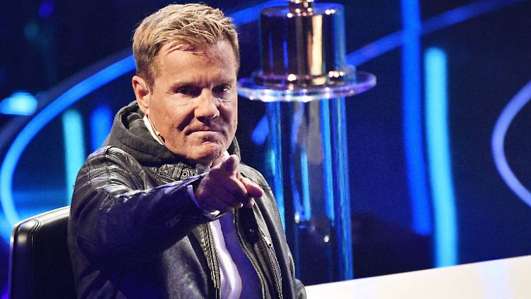 Er bleibt wohl besser am Jurytisch: Dieter Bohlen.