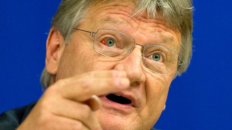 AfD-Chef Meuthen ist auf Krawall gepolt: "Wir sind nicht gekommen, um uns Freunde zu suchen."
