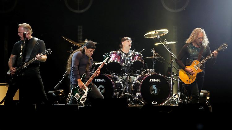 Kölle alaaf! Metallica (bei einem Auftritt im kalifornischen Inglewood im Januar 2019).