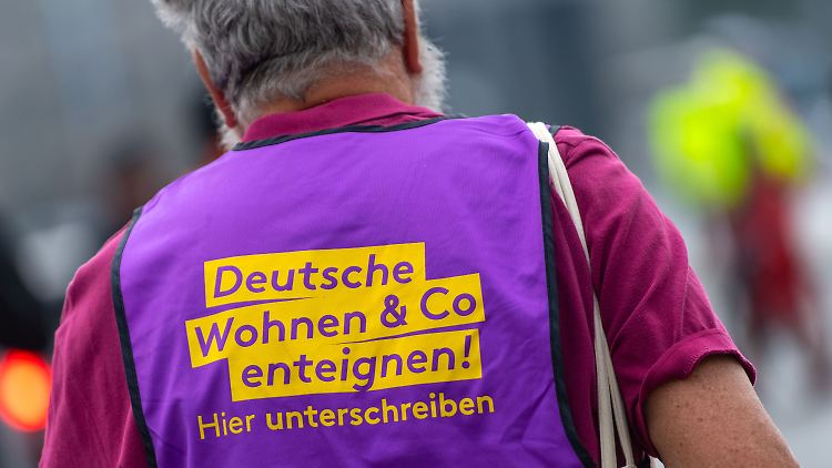 Einer der erfolgreichen Unterschriftensammler in Berlin.