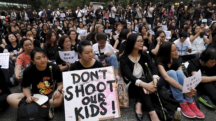 Laut Schätzungen protestierten am vergangenen Wochenende zwischen Hunderttausenden und einer Millionen Menschen in Hongkong.