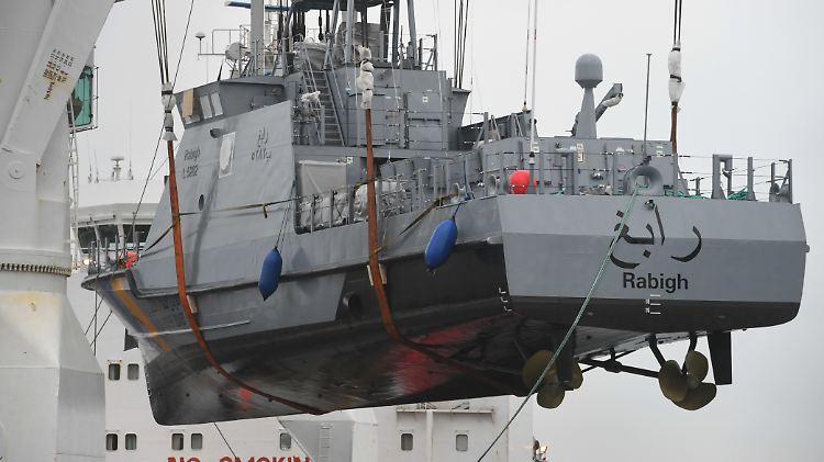 Küstenschutzboote, wie hier im Jahr 2017, wurden seit Januar wohl nicht mehr nach Saudi-Arabien exportiert - dafür aber wohl "sondergeschützte Geländewagen". 