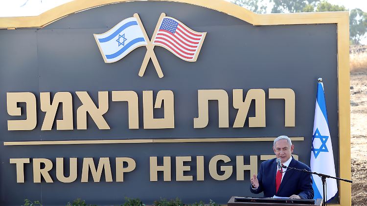 Wann der Bau der "Trump-Höhen" beginnen soll, ist noch unklar.