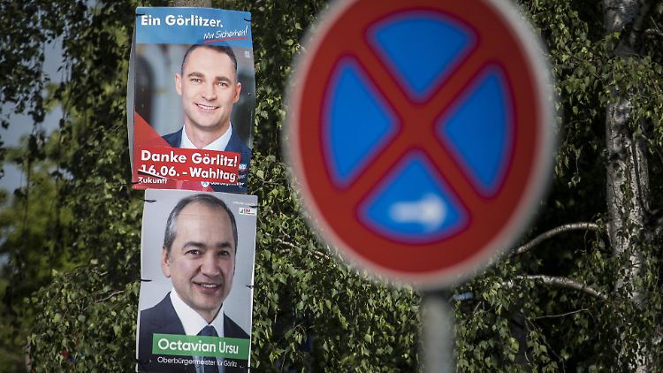 Im ersten Wahlgang hatte AfD-Kandidat Sebastian Wippel noch die meisten Stimmen geholt.