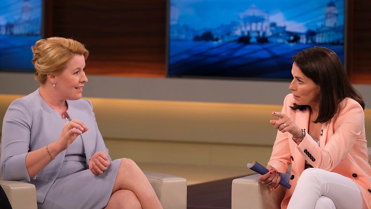 SPD-Hoffnungsträgerin: Franziska Giffey? Eigentlich ging es bei Anne Will um die GroKo.