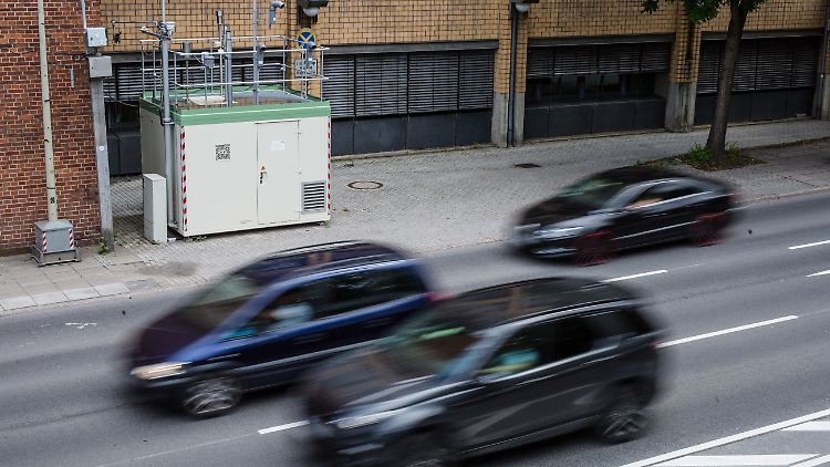 Luftmessstation in Stuttgart