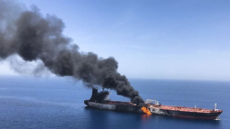 Die Lage eskalierte durch einen noch immer ungeklärten Angriff auf einen Tanker im Golf von Oman.