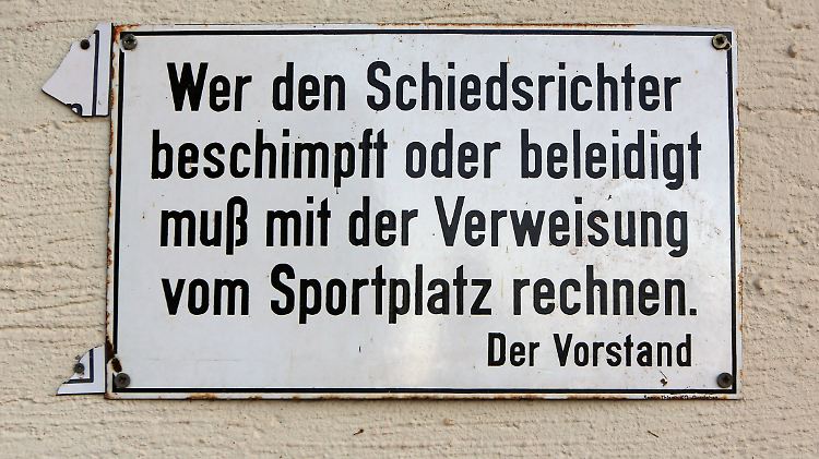 Die Regeln des sportlichen Miteinanders sind unverhandelbar - auch, wenn sich zu viele nicht daran halten.