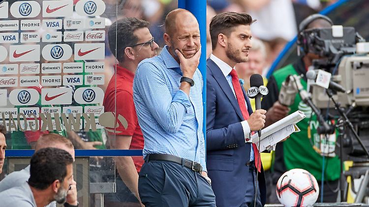 Gregg Berhalter übernahm das US-Team am Tiefpunkt. Der Gold Cup muss zeigen, ob das Team seit dem enttäuschenden Aus in der WM-Quali Fortschritte gamcht hat.