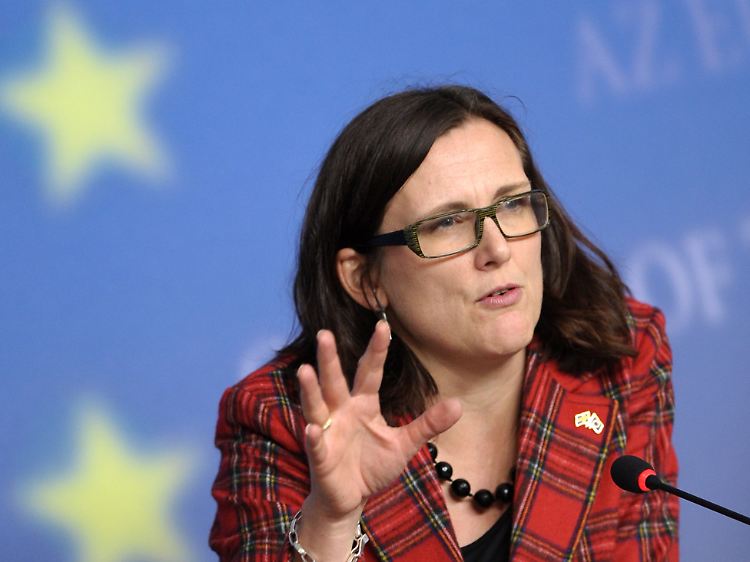 Malmström sieht viel Nachholbedarf in der EU.