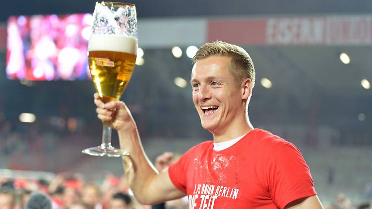 Mit dem 1. FC Union stieg Felix Kroos 2019 in die Bundesliga auf.