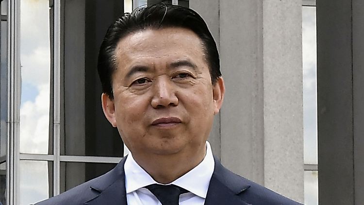 Meng Hongwei muss sich in China wegen Korruption verantworten.