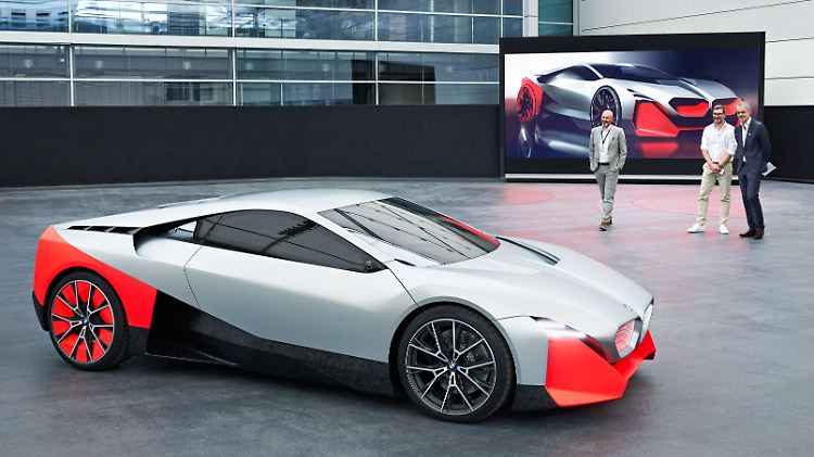 So sieht die Zukunft von BMW in Form des  Vision M Next aus.