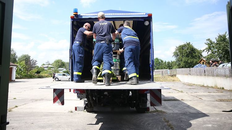 Die Polizei und das Technische Hilfswerk wurden schon aktiv: 4200 Liter Bier haben sie eingezogen.