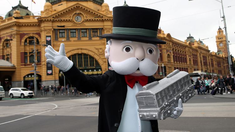 Mister Monopoly wird bald mit seinen Jüngern plaudern.