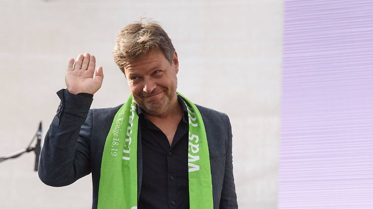 Habeck weilte heute beim evangelischen Kirchentag in Dortmund.